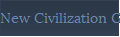 New Civilization Game